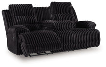 Load image into Gallery viewer, Rhine Falls - Onyx - Reclining Power Sofa With Drop Down Table
