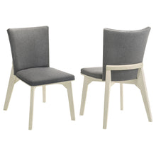 Load image into Gallery viewer, Biloxi - Upholstered Dining Side Chair (Set of 2) - Gray
