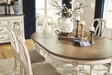 Load image into Gallery viewer, Realyn - Chipped White - Oval Dining Room Extension Table