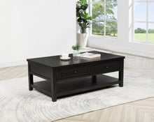 Load image into Gallery viewer, Concord - 2-Drawer Rectangular Coffee Table - Distressed Java