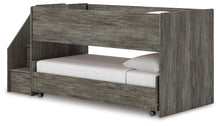 Load image into Gallery viewer, Frandern - Gray - Twin Over Twin Loft Bed