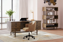 Load image into Gallery viewer, Austanny - Warm Brown - 3 Pc. - Home Office Desk, Chair, Bookcase