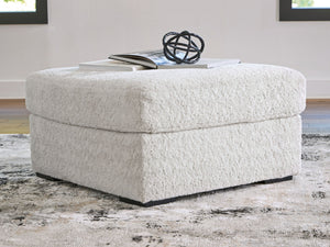 Cuddle Plush - Arctic - Oversized Accent Ottoman