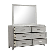 Load image into Gallery viewer, Fiona - Landscape Mirror - Mist Gray
