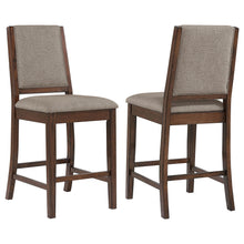 Load image into Gallery viewer, Patterson - Upholstered Counter Chair (Set of 2) - Mango Oak