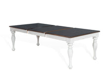 Load image into Gallery viewer, Bourbon County - Rectangular Extension Dining Table - White / Dark Brown