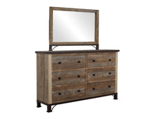 Load image into Gallery viewer, Antique - Dresser With 6 Drawers - Multicolor