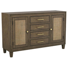 Load image into Gallery viewer, Matisse - 4-Drawer Sideboard Buffet Cabinet - Dark Brown