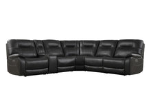 Load image into Gallery viewer, Axel - 6 Modular Piece Power Reclining Sectional with Power Headrests and Entertainment Console