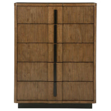 Load image into Gallery viewer, Terrace - 5-Drawer Chest Of Drawers - Ash Brown