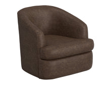 Load image into Gallery viewer, Tumbi - 360 Degree Swivel Accent Chair - Chocolate Brown