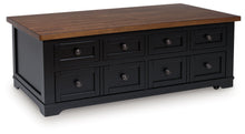 Load image into Gallery viewer, Wildenauer - Brown / Black - Lift Top Cocktail Table