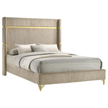 Load image into Gallery viewer, Lucia - Upholstered Wingback Bed