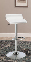 Load image into Gallery viewer, Bidwell - Upholstered Adjustable Bar Stool (Set of 2)