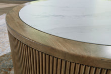 Load image into Gallery viewer, Camdill - Light Brown / White - Round Cocktail Table