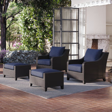 Load image into Gallery viewer, Skye - Outdoor Chair &amp; Ottoman Set