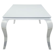Load image into Gallery viewer, Carone - Rectangular Glass Top Dining Table
