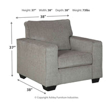 Load image into Gallery viewer, Altari - Chair With Ottoman