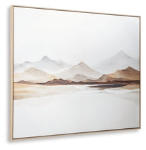 Load image into Gallery viewer, Karalen - White / Gray / Brown - Wall Art