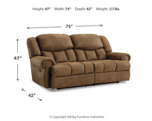 Load image into Gallery viewer, Boothbay - Reclining Loveseat