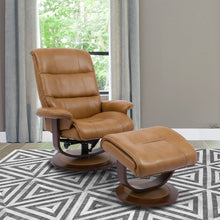 Load image into Gallery viewer, Knight - Manual Reclining Swivel Chair and Ottoman