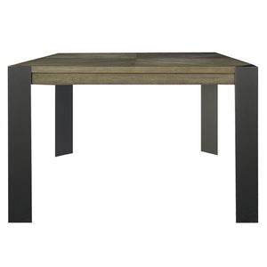 Cedar Fork - 54" Dining Square Counter Height Table - Smoked Arabica