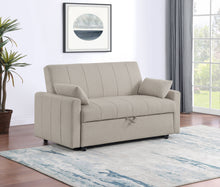 Load image into Gallery viewer, Portland - Boucle Upholstered Sleeper Sofa Bed