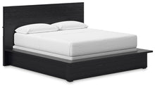 Load image into Gallery viewer, Londer - Black - California King Panel Bed