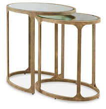 Load image into Gallery viewer, Irmaleigh - Antique Black - Accent Table Set (Set of 2)
