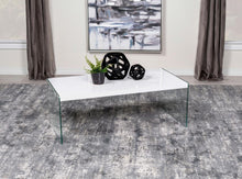 Load image into Gallery viewer, Opal - Rectangular Glass Frame Table