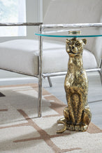 Load image into Gallery viewer, Vallain - Antique Gold Finish - Accent Table