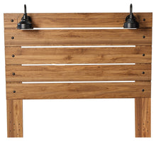 Load image into Gallery viewer, Pasklyn - Brown - King Panel Headboard