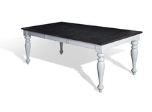 Load image into Gallery viewer, Bourbon County - Rectangular Extension Dining Table - White / Dark Brown