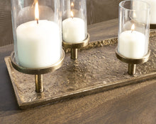 Load image into Gallery viewer, Wallmond - Antique Brass Finish - Candle Holder
