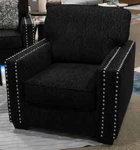 Jasmine Peaks - Coal - Chair