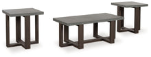 Load image into Gallery viewer, Dynnford - Gray / Brown - Occasional Table Set (Set of 3)