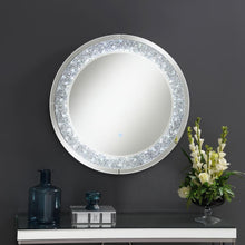 Load image into Gallery viewer, Lixue - Round Wall Mirror LED Lighting - Silver