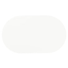 Load image into Gallery viewer, Retro - Oval Wood Top Dining Table - White And Chrome
