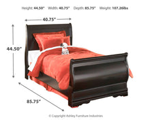 Load image into Gallery viewer, Huey Vineyard - Sleigh Bed