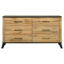 Load image into Gallery viewer, Kaywood - 6-Drawer Dresser Cabinet - Natural Pine