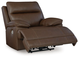 Vonryan - Tobacco - Power Recliner / Adj Headrest