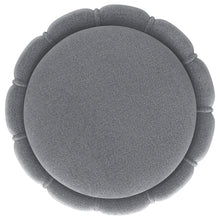 Load image into Gallery viewer, Sora - Round Upholstered Ottoman