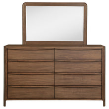 Load image into Gallery viewer, Maderia - 8-Drawer Dresser And Mirror - Walnut