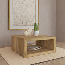 Load image into Gallery viewer, Benton - Square Solid - Mango Wood Coffee Table - Natural