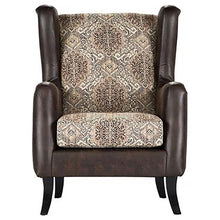 Load image into Gallery viewer, Elmbrook - Upholstered Rolled Arm Sofa Set With Intricate Wood