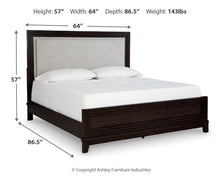 Load image into Gallery viewer, Neymorton - Upholstered Panel Bed