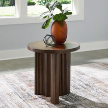 Load image into Gallery viewer, Korestone - Dark Brown - Round End Table