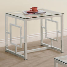 Load image into Gallery viewer, Merced - Glass Top Metal Table