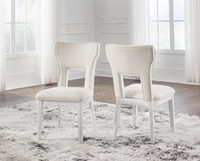 Load image into Gallery viewer, Chalanna - White - Dining Upholstered Side Chair (Set of 2)