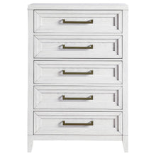 Load image into Gallery viewer, Marielle - 5-Drawer Bedroom Chest - Distressed White